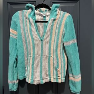 O’Neil knit sweater poncho. Size Medium